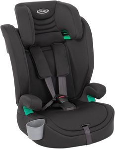 Graco Eldura R129 Harness Booster Car Seat – Midnight Black