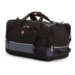 SwissGear Apex Travel Duffle Bags, Grey/Black, 28-Inch, Apex Travel Duffle Bags