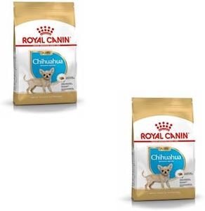 ROYAL CANIN Chihuahua Puppy | Pack Double | 2 x 500 g | Aliment Complet spécialement conçu pour Les Chiots Chihuahua | Jusqu'à 8 Mois | Peut contribuer à réduire Les odeurs de selles