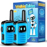 Toys for 3 4 5 6 Year Old Boys, Exssary Walkie Talkies for Kids Christmas Birthday Gifts for 3-6 Year Old Boys Kids Toys for Boys 4-6 Walkie Talkie Boy Toys Age 3+ Kids Camping Outdoor Toys Light Blue