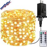 66Ft 200LED Fairy Lights Plug in, W