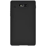 Amzer Silicone Skin Jelly Case for Motorola TRIUMPH - 1 Pack - Black