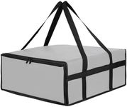 Pizza Carrier Insulated Bags Large for Deliveries, Insulated Pizza Carrier Delivery Bag 20x20 inches Food Bag for Personal and Professional Use