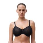 Chantelle Women's C Magnifique Seamless Unlined Minimizer,Black,34E (34DD)