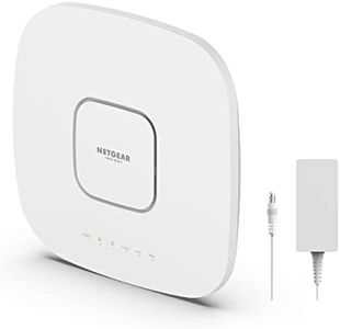 NETGEAR Cloud Managed Wireless Access Point (WAX630EP) - WiFi 6E Tri-Band AXE7800 Speed | Mesh | 802.11ax | MU-MIMO | Insight Remote Management | PoE++ | Includes Power Adapter