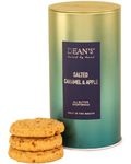 Deans Scottish All Butter Salted Caramel & Apple Shortbread Biscuits - An Attractive, Reusable Tin Of Luxury Crumbly Rounds. 150g Irresistible Cookies, Slowly Baked By Hand To An Original Recipe