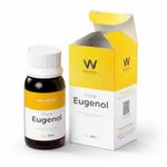 Waldent Pure Eugenol 15ml | Extra Pure Clove Oil for Dental Pain Relief | Temporary Filling Material | Cavity Liner | ISO Certified | Autoclavable