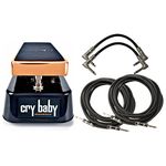 Dunlop Joe Bonamassa Signature Crybaby Wah Pedal Bundle w/4 Free Cables!