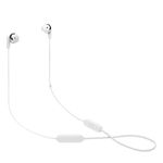 JBL Tune 215 - Bluetooth Wireless in-Ear Headphones with 3-Button Mic/Remote and Flat Cable - White