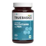TrueBasics Advanced Multivitamin For Men (30 Tablets) | With Ashwagandha, Gokhru & Kawach, Vitamin D3 and Multiminerals | For Immunity, Energy, Strength & Stamina