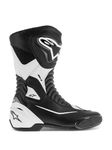 Alpinestars Men's SMX-S Street Motorcycle Boot, Black/White, 43