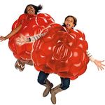 Eduk8 Inflatable Belly Bump Balls - 8 to Adult Size Zorbs 92 cm, Set Of 2 Fun In & Outdoor Garden Activity Game Football (Adult) (Adult)