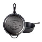 Yellowstone Seasoned Cast Iron "Bucking Bronco" Combo Cooker