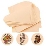 Tattoo Fake Skin Practice - Rayyl 12 Sheets 7.5"x5.6" Fake Tattoo Skin Tattooing and Microblading Eyebrow Practice Skin Tattoo Supplies Tattoo Kit for Beginners and Experienced Tattoo Artists……