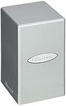 Ultra Pro Satin Tower Deck Box, Metallic Silver