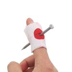 Nail Through Finger With Bandage - Practical Jokes Childrens Kids Party Tricks