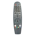 ZIEVA Remote Use for INTEX LCD LED QLED OLED UHD 4k Android TVs - Netflix, Prime Video and Movies - Without Air Mouse Pointer - Without Voice Control