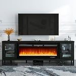 oneinmil 80" Fireplace TV Stand, En