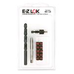 E-Z LOK EZ-310-M8 Threaded Inserts for Metal; M8-1.25 Installation Kit, Steel, Black Oxide