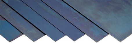Precision Brand Spring Steel 1095 Shim Sheet Assortment, Blue Tempered, Polished Finish, AMS 5122, SAE 1095, AISI 1095, Blue, 0.005", 0.010", 0.015", 0.020", 0.025", 0.032" Thick, 6" Width, 12" Length (Pack of 6)
