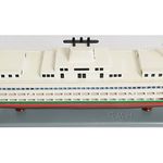 Old Modern Handicrafts Washington Ferry Boat Model - Fully Assembled - Made from Premium Quality Wood - 25.0L x 5.0W x 11.0H Inches