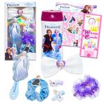 Disney Frozen Bath and Brush Bundle ~ 17 Pc Frozen Beauty Set Including Frozen Shampoo, Hair Brush, Hair Bow, Stickers and More! (Disney Frozen Bathroom Decor)