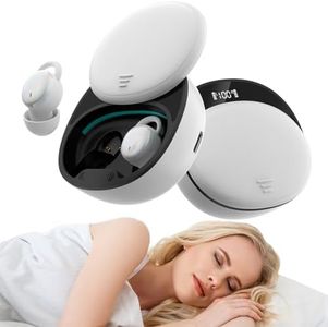 Sleep In Ear Small Headphones Mini Invisible Sleep Earbuds for Small Ear Canals Bluetooth Earphones for Sleeping Wireless Ear Buds Noise Cancelling TWS Wireless Ear Phones Bluetooth for iPhone Android