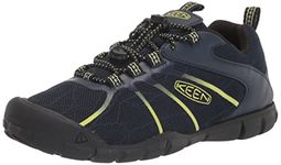 KEEN Unisex Kids Chandler 2 Cnx Sneaker, Black Iris Evening Primrose, 5 UK