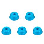 Woogim 5 pack Metal Stand Base Holder for 510 Thread,Blue