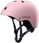 OutdoorMaster Kids Skateboard Cycling Helmet-Certified Adjustable Multi-Sports Helmet with Removable Liners for Skateboarding Skating Scooter (Pink, Small: 46-52cm / 18.1"-20.5")