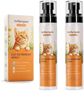 Aetherpaw Cat Deterrent Spray 2 Pack, Natural Plant-Based Cat Repellent Spray for Furniture, Carpets & Indoor Areas, Anti-Scratch Training Aid for Cats & Kittens, 8.12 fl.oz