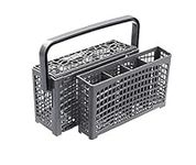 Find A Spare Universal Cutlery Utensil Silverware Plastic Grey Basket 2in1 Detachable To Fit Bosch Samsung Maytag Kenmore Whirlpool KitchenAid LG Fridges