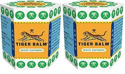 2 X Tiger Balm 21g | Tiger Balm Ointment (White)