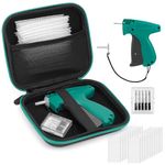 Standard Retail Price Tag Applicator Gun for Garment Labellers with Storage Case, Label Tagging Gun with 6 Pcs Microneedles 1000 Pcs 2" Barbs, 1 Pcs Travel Case