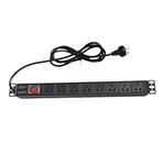 19" 1U Rack Mount PDU Power Strips 