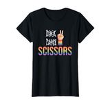 Rock Paper Scissors Lesbian Gay Pride Month T-Shirt