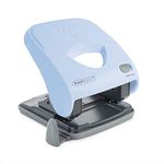 Rapesco 1528 X5-40ps Less Effort 2 Hole Punch, 40 Sheet Capacity, Powder Blue