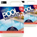 Cleenly Pool Winteriser - Protects Your Pool, Hot Tub or Spa Throughout Winter - Prevents Limescale, Algae & Mineral Staining (10 Litres)