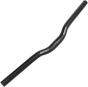 SATORI PRODIGY Kids Bike Bicycle Aluminium Alloy Swept Back Flat Handlebar 25.4x500mm - Rise 15mm - Sweep 9 Degree