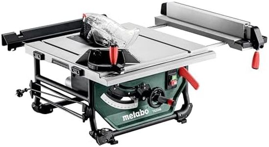 Metabo Tischkreissäge TS 254 M – 610254000 – Kompakt und mobil – bis zu 1.500 Watt, Sägeblatt Ø 254 mm, 2,3 m Kabellänge
