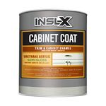 INSL-X Cabinet Coat - Urethane Acrylic Semi-Gloss Enamel Cabinet Paint, 1 Quart, White