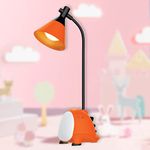 Pick Ur Needs ABS Plastic Study Table Lamp/Desk Lamp Rechargeable Led Desk Lamp Touch Dimmer Dinosaur Study Table Lamp, Orange