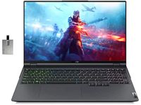 Lenovo Legion 5 Pro 16" QHD 165Hz Gaming Laptop, AMD Ryzen 7 5800H, 64GB RAM, 2TB PCIe SSD, NVIDIA GeForce RTX 3070, Backlit Keyboard, 720P Webcam, Grey, Win 11 Pro, 32GB Hotface USB Card