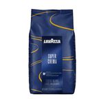 Lavazza Super Crema Whole Bean Coffee Blend, Medium Espresso Roast, 2.2 Pound (Pack of 1) Authentic Italian, Blended And Roasted in Italy, Produced in a nut-free facility center, Mild and creamy