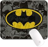 ERT Group DC Batman 007 Mouse Pad, 220 mm Length x 180 mm Width, Gray