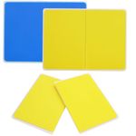 SHUESS 2 Pcs Rebreakable Boards Martial Arts Set, Reusable Rebreakable Taekwondo Board, ABS+EVA,Thick Foam, Taekwondo Karate MMA Ninja Breaking Boards for Training (Yellow,Blue)