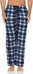 DARESAY Mens Microfleece Pajama Pants/Lounge Wear with Pockets and Adjustable Waistband