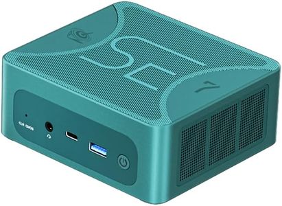 Beelink SER7 Mini PC, AMD Ryzen 7 7840HS(up to 5.1GHz) 8C/16T, Mini Computer 32GB DDR5 RAM 1TB NVMe PCIE 4.0 SSD, Mini Desktop Computer 4K 144Hz Quad Screen Display WiF6 BT5.2 WOL
