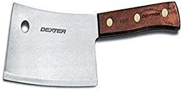 Dexter Traditional 08070 High Carbon Steel Cleaver, 18 cm