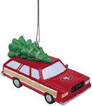 FOCO San Francisco 49ers Station Wagon With Tree Ornament
